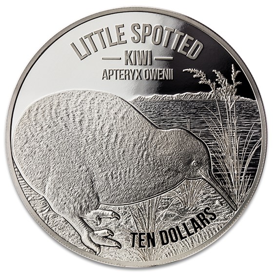 2018 New Zealand 5 oz Silver Kiwi Proof (w/Box & COA) 2018 New Zealand 5 oz Silver Kiwi Proof (w/Box & COA)